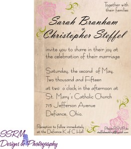 Steffel Wedding Invites